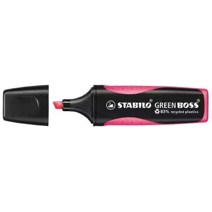 STABILO Surligneur Greenboss Rose, 10 pièces