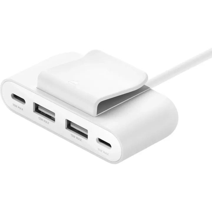 Belkin Hub USB 4-Port USB Charge White