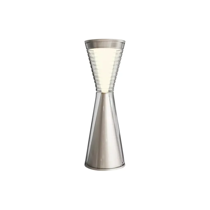 xoxo design ag Lampe de table à accu X8, 3W, 2700K, 28.1 cm, Champagne