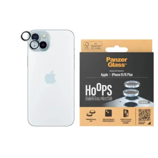 Panzerglass Lens Protector Rings HOOPS iPhone 15 - 15 Plus Bleu