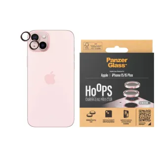 Panzerglass Lens Protector Rings HOOPS iPhone 15 - 15 Plus Rose