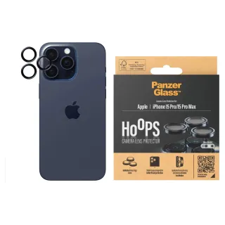 Panzerglass Lens Protector Rings HOOPS iPhone 15 Pro - 15 Pro Max Bleu