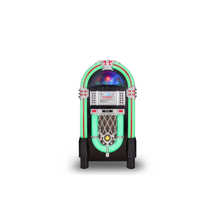 Noxon Systèmes audio Jukebox 1 Multicolore-Noir-Argenté