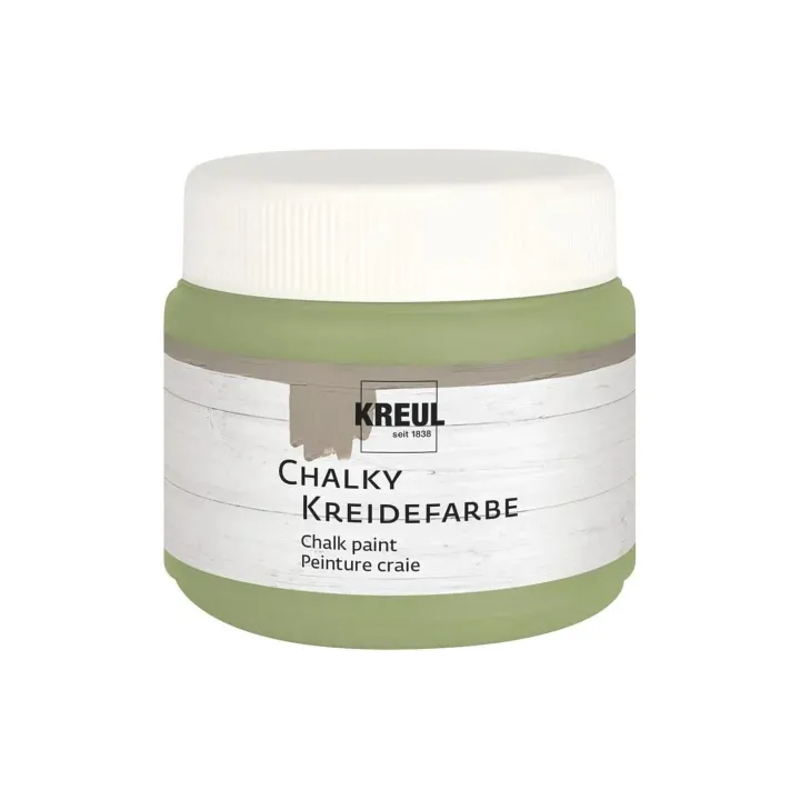 Kreul Peinture à la craie Chalky Velvet Olive, 150 ml