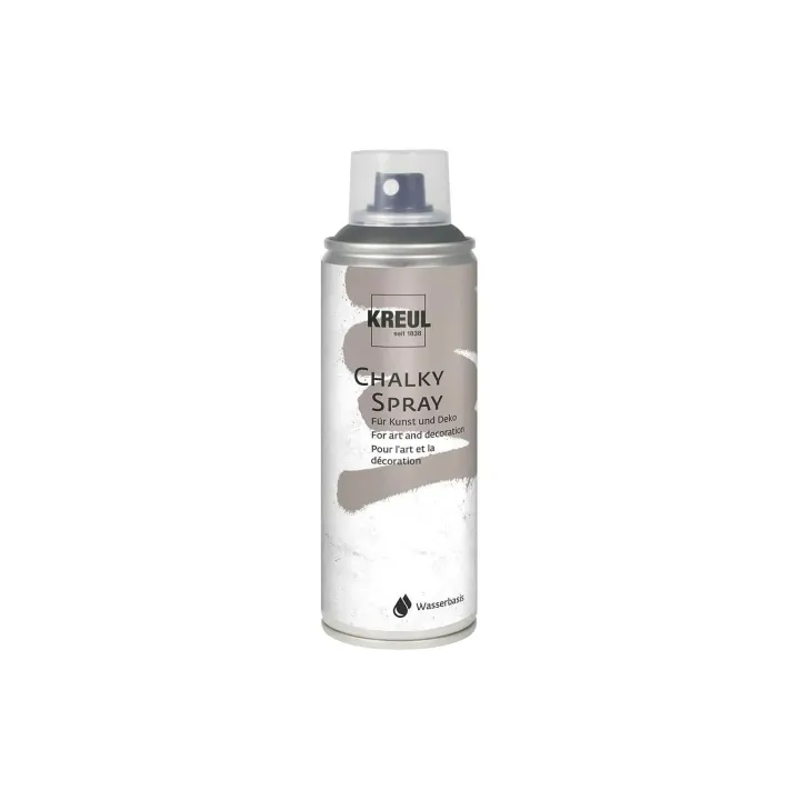 Kreul Peinture aérosol Chalky Gris volcanique, 200 ml