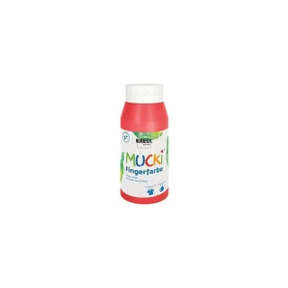 Kreul Peinture aux doigts Mucki 750 ml, rouge