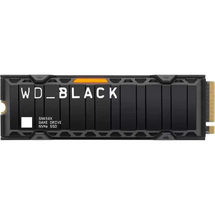 WD Black SSD SN850X Gaming Heatsink M.2 2280 NVMe 2000 GB