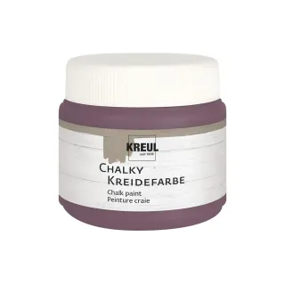 Kreul Peinture à la craie Kreul Chalky Pure Purple, 150 ml