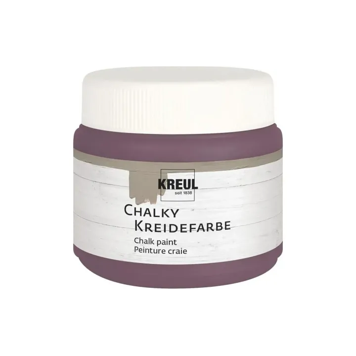 Kreul Peinture à la craie Kreul Chalky Pure Purple, 150 ml