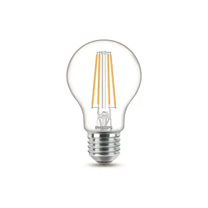 Philips Lampe LED classic 60W A60 E27 CW CLND 6CT-4 EC Blanc neutre