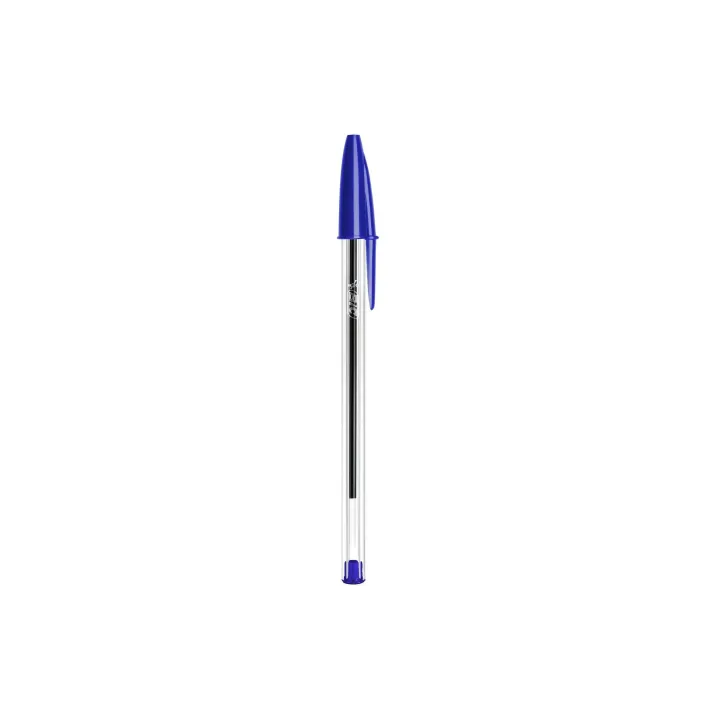 BIC Stylo bille Cristal Original 0.32 mm Bleu, 50 pièces