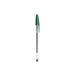 BIC Stylo bille Cristal Original 0.32 mm Vert, 50 pièces