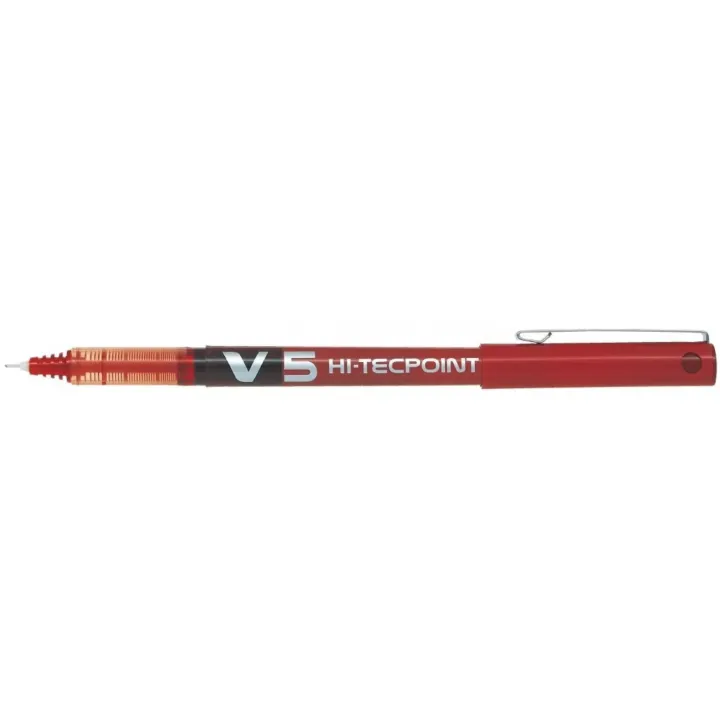 Pilot Stylo à bille roulante FriXion Hi-Tecball V5 0.5 mm, Rouge