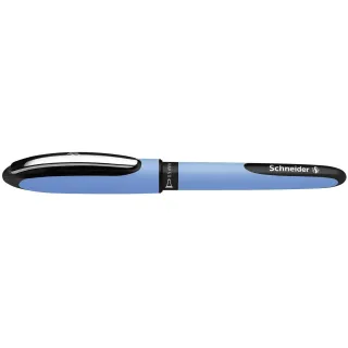 Schneider Stylo à bille roulante One Hybrid N 0.5 mm, Noir, 1 pièce