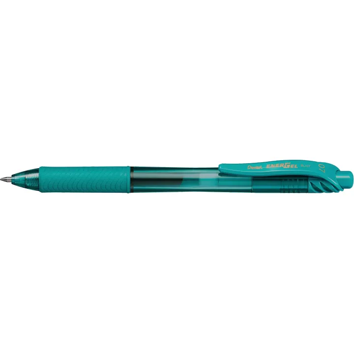 pentel Stylo à encre gel EnerGel 0.7 mm, turquoise, 1 pièces