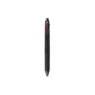 Uni Stylo à bille multicolore Jetstream 4 couleurs 0.7 mm, Noir