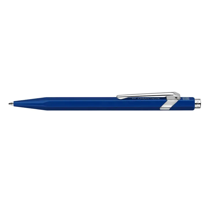 Caran dAche Stylo bille 849 Classic Line M, bleu saphir