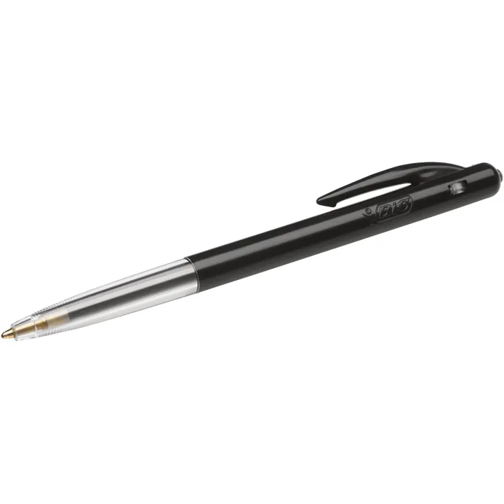 BIC Stylo bille 0,32 mm, 50 pièces, Noir