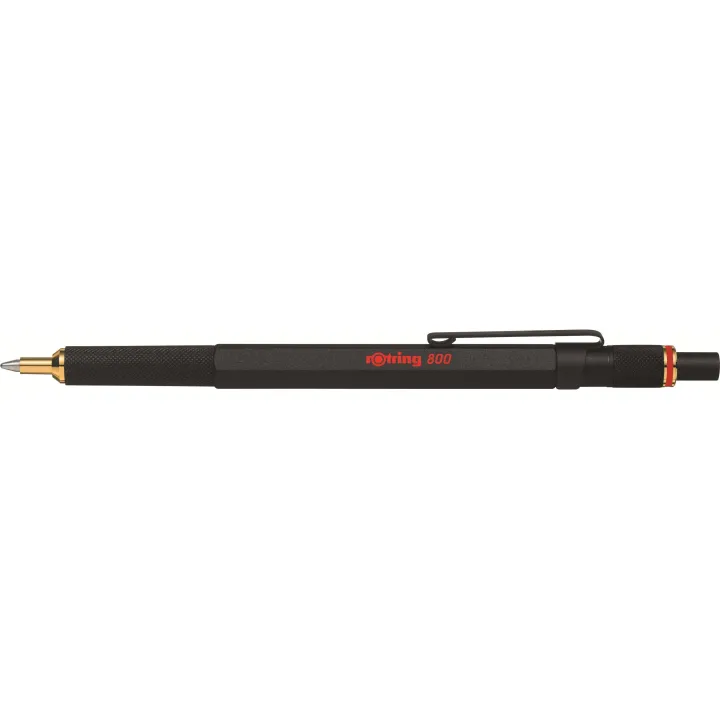 Rotring Stylo bille 800 moyen (M), Doré-Noir