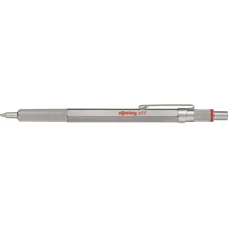 Rotring Stylo bille 600 moyen (M), Argenté