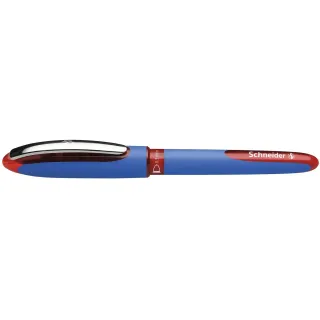 Schneider Stylo à bille roulante One Hybrid N 0.3 mm, Rouge, 1 pièces