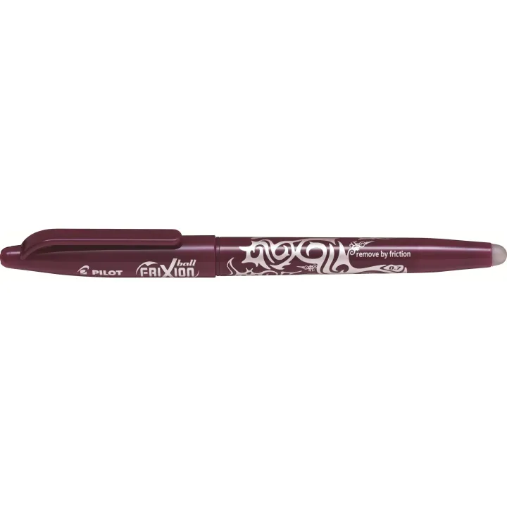 Pilot Stylo à bille roulante FriXion balle 0.7 mm, Rouge foncé