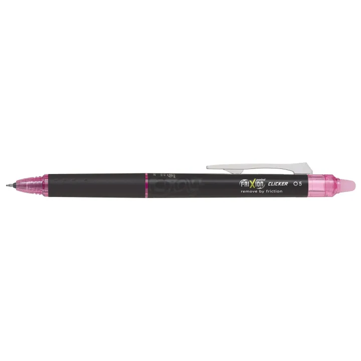 Pilot Stylo à bille roulante FriXion ball Clicker 0.25 mm, rose