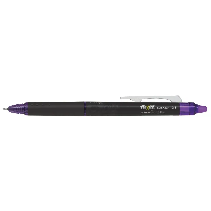 Pilot Stylo à bille roulante FriXion ball Clicker 0.25 mm, Violet