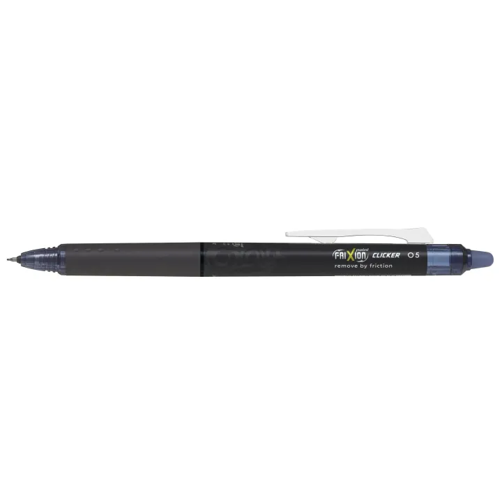 Pilot Stylo à bille roulante FriXion ball Clicker 0.5 mm, bleu foncé