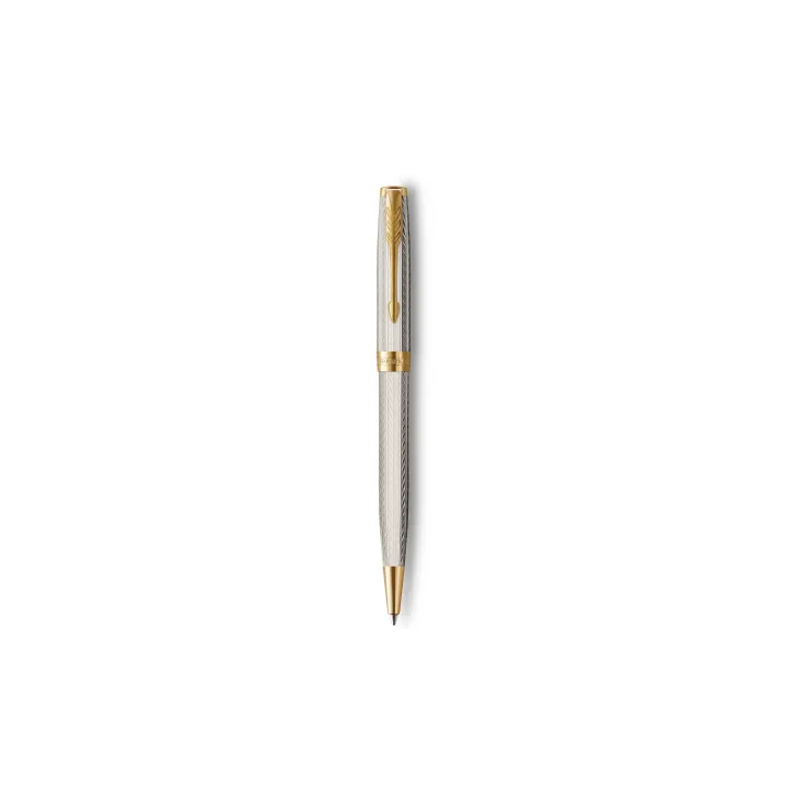 Parker Stylo bille Sonnet Premium Silver Mistral moyen (M)