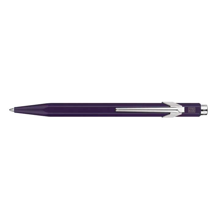 Caran dAche Stylo bille 849 Ecriture Violet foncé