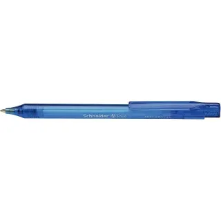 Schneider Stylo bille Fave 0.5 mm, Bleu, 50 pièces