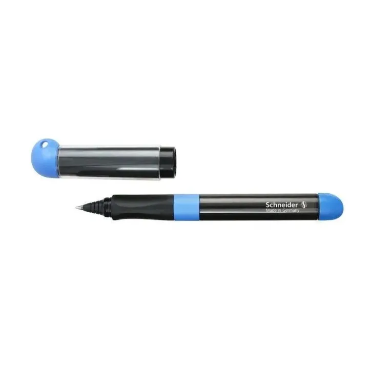 Schneider Stylo à bille roulante 4me 0.5 mm, Bleu, 10 pièces