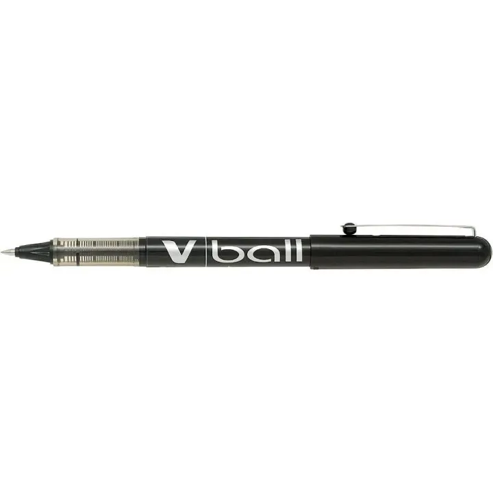 Pilot Stylo à bille roulante V-ball, 0.3 mm, Noir