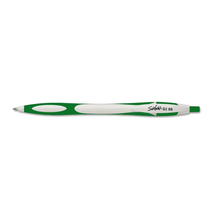 Scriva Stylo bille DJ88 0.7 mm, Vert, 12 pièces