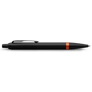 Parker Stylo bille IM Vibrant moyen (M), Noir-Orange