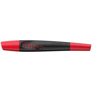 Schneider Stylo à bille roulante Breeze Bl Ange moyen (M), Rouge-Noir