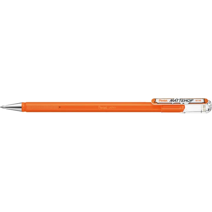 pentel Stylo à encre gel Mattehop 1,0 mm, Orange