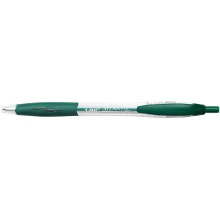 BIC Stylo bille Atlantis Classic 0,32 mm, Vert, 12 pièces