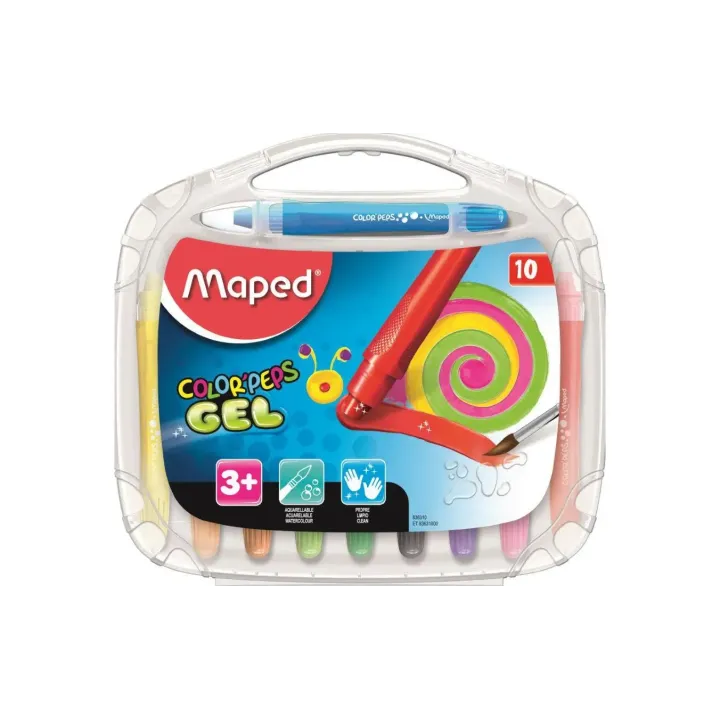 maped Stylo à encre gel Smoothy 10 pièces