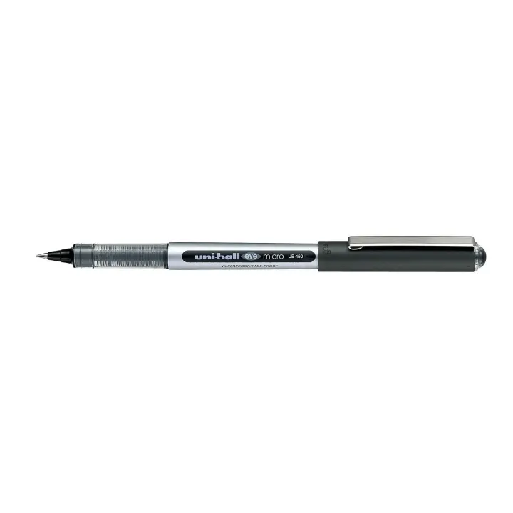 Uni Stylo à bille roulante Eye Micro 0.5 mm Noir