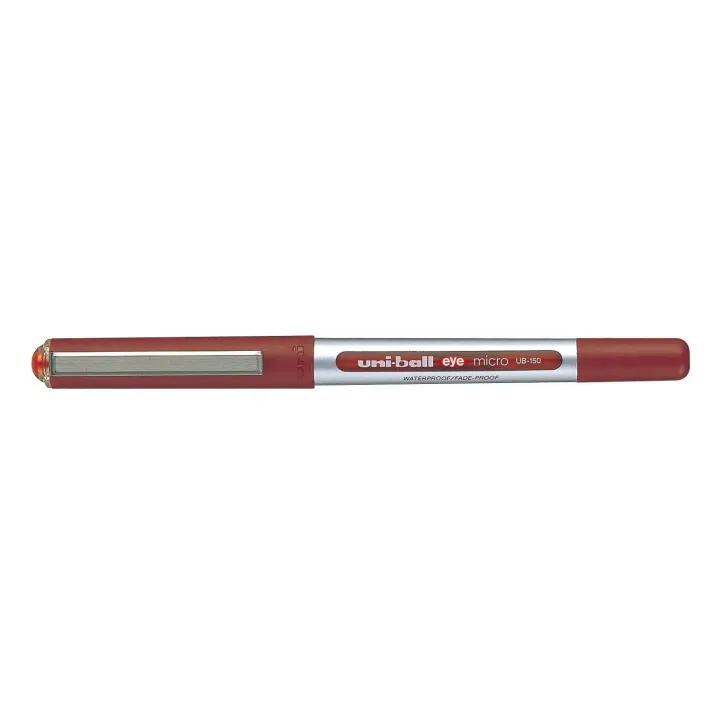 Uni Stylo à bille roulante Eye Micro 0.5 mm Rouge