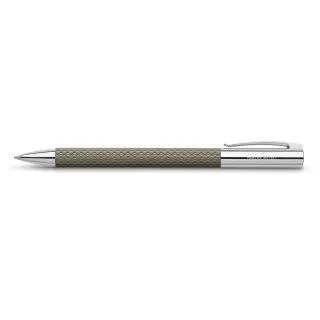 Faber-Castell Stylo bille Ambition OpArt Sable noir B, Gris