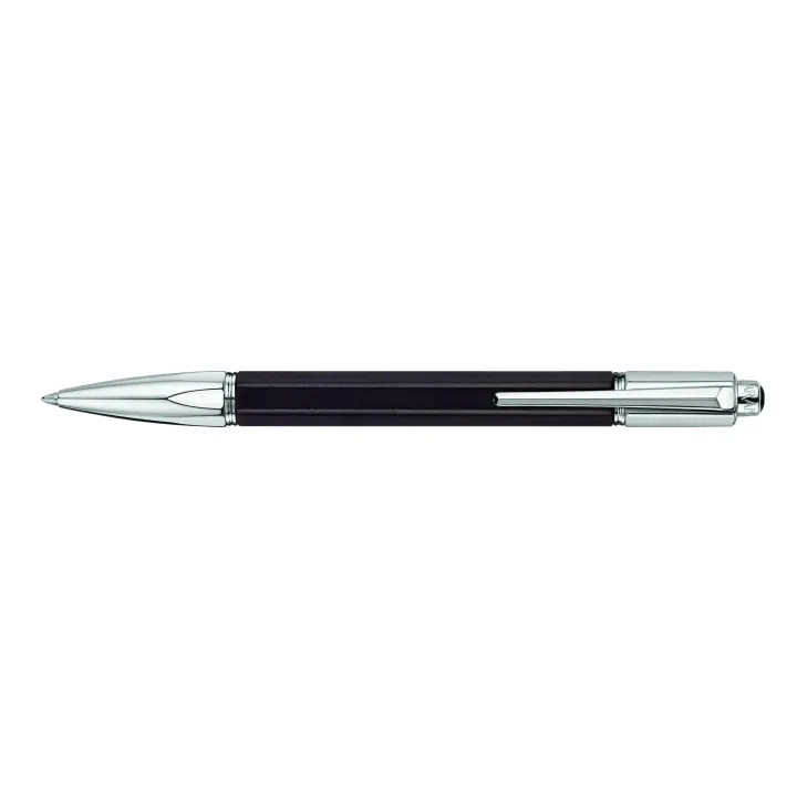 Caran dAche Stylo bille Varius Ebony moyen (M), Noir