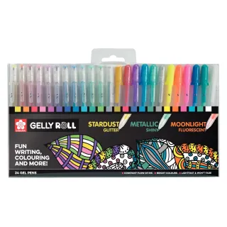 Sakura Stylo à encre gel Gelly Roll Set Multicolore