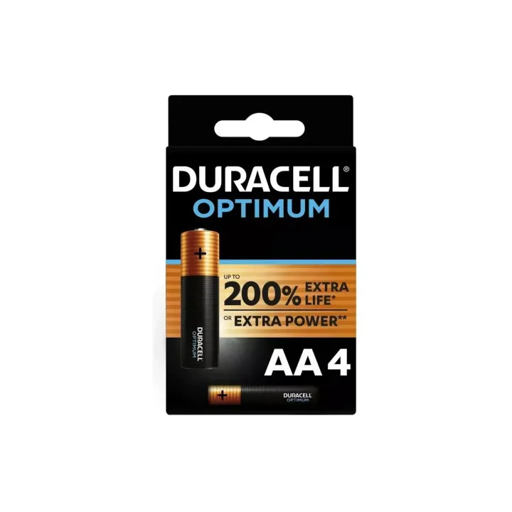 Duracell Pile Optimum MN1500 4 Pièce-s