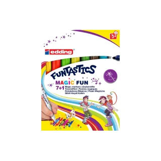 edding Feutres de coloriage Funtastics Magic Fun 13, 8 pièces