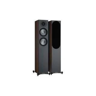 Monitor Audio Paire d’enceintes de sol Bronze 200 noisette noire