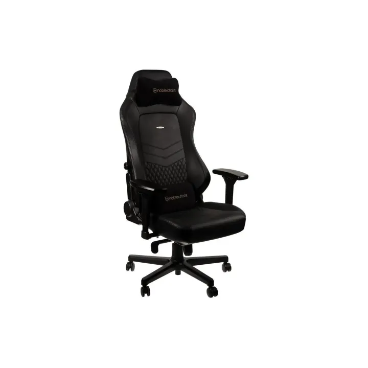 noblechairs Chaise de gaming HERO Cuir véritable Noir