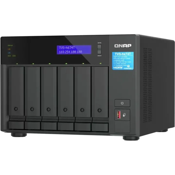 QNAP NAS TVS-h674T-i5-32G  6 bay